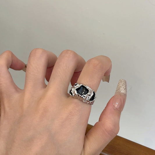 Bague noir - Y2CAKE