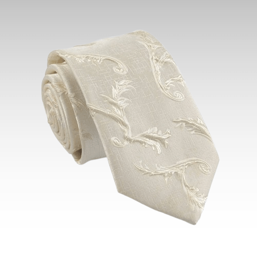 Cravate Plume Blanche - Y2CAKE